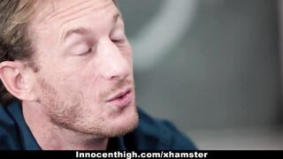 InnocentHigh - Shy Schoolgirl Bangs Her Speech Teacher