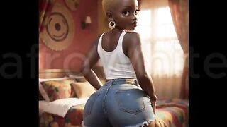 Hot African Ebony Big Booty Big Boobs Village Maiden Seduced Banged Raw By Impressive Big Weenie Prince