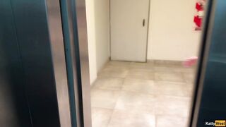 Nymphomaniac Flashed Herself Stripped in the Shower in Front of Her Neighbor and Invited Him to Ardent Sex - Katty West