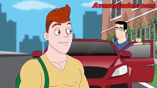 The Horny Janitor Animan Gay Porn