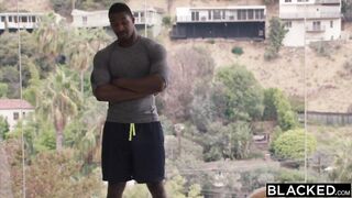 BLACKED - Sugar Baby Screws BBC Whilst Daddy Is Out