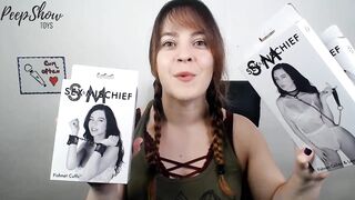 Unboxing Sportsheets Fishnet S&M toys, courtesy of Peepshow Toys!