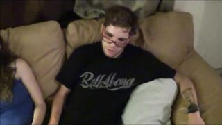 Step Step Dad Screws Teen Daughter With Her Boyfriend - Molly Jane