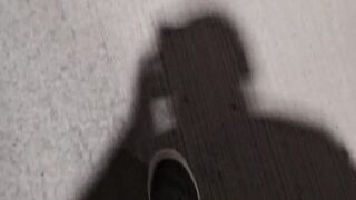 Couldn't hold pee while out walking