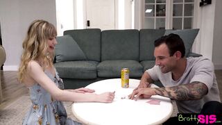 Bratty Sis - Losing Game Gets Her Big Brothers Big Cock!