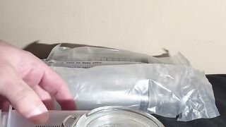 Loading two large sized syringes of my thawed cum loads to inject into my wife’s twat