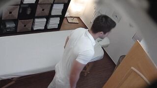 Sexually excited Blonde MILF Gets Slammed During Massage