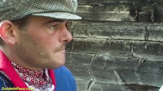 Rough german deepthroat anal invasion