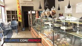 Hot baker craves to have sex with her client