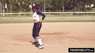 TEENFIDELITY - Kirsten Lee Creampied By Softball Tutor