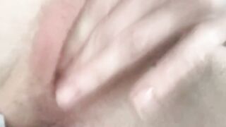 Findom domina flips your off and fingers herself at work