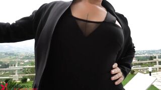 hawt real estate agent public outdoor sex, businessbitch