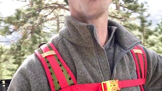 Topless Golden-haired and Sexy Stud fuck in Mt Charleston in Public
