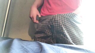 Porn for Sweethearts: White Jackoff with Semen flow Outside