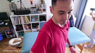 Massage therapy and hard screwing