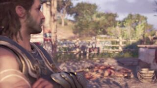 greek man swings spear 38