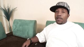 Giant Wang of Shorty Mac is no Joke: Hot Aged MILF Wife rides two Big Black Weenies BBCs Anal and Hard for Rough Sex