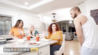 BRAZZERS - Xander Finds His Rod Targeted By three Sweethearts Kianna Dior, Robbin Banx & SlimThick Vic