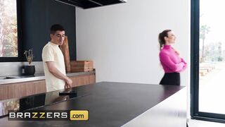 BRAZZERS - Charming Kesha Ortega And Gatita Veve Overwhelm Him With Big Titties And Tease