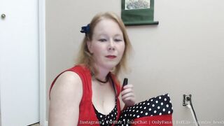 Painting my Toe RED