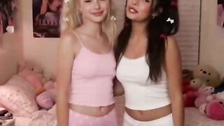 AI Fantasies - My 18-year-old stepdaughters give me their bodies for my birthday, and let me screw their twat and butt, and cum on 'em, messy talk in Castilian Spanish