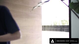 Shy Teen Bangs His Bully's HOT Stepmom Natasha Worthwhile!