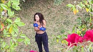 My neighbor made me try the surprise for his wife, but I wasn't expecting it, and my husband was home