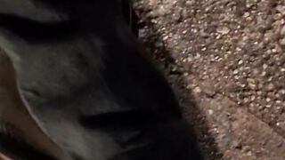 Public pick up and fuck creampie