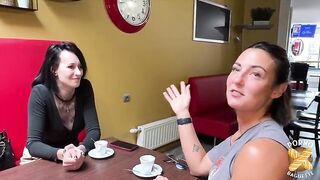 Emilie, a dark-haired beauty, wishes a fine, veiny dong.
