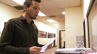 Cougar boss fucks the recent intern