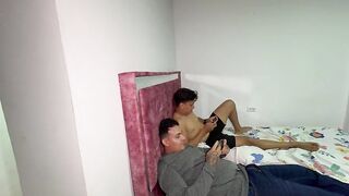 I SHARE A BED WITH MY step BROTHER-IN-LAW AND THAT'S IT PUTTING HIS MASSIVE JOCK IN AND CUMING INSIDE ME - CREAMPIE
