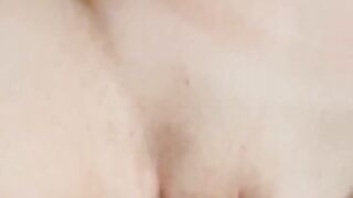 Handjob and moist orgasm of girlfriend