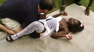 Laila Gates - British Black Teen Vintage Porn