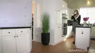 Stepmom Julia Ann Screws Stepson in Booty!