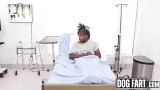 DOGFART - Naughty Lalin angel Nurse Rails Patient
