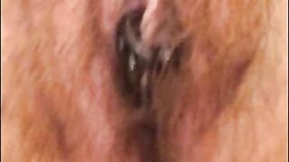 two Toy Time BBW Older MILF Pierced Labia Toys Bullet Vibe Clit Sucker