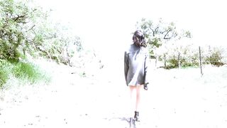 We go hiking and fuck outdoor (part 1/3)