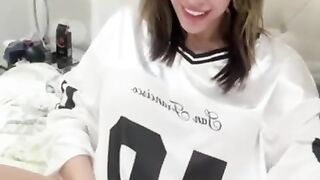 Awesome Hot t-gal Candy solo Masturbation