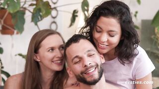 Ersties - Toyboy Special - 3 Sweethearts Play Around with 1 Very Lucky Chap (Ep 1 of 2)