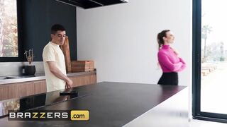 2 Pairs of Perfect Big tits Fight For the same jock get titty banged and oiled up