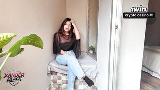 Sexually excited Peruvian Teen Takes Her first Interracial Experience with a BBC