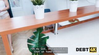DEBT4k. Lucianna Lucci pays off her Debts with her Tight Booty