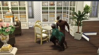 Thick Chocolate mature gets a visit sims 4