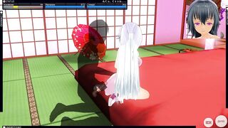 3D ANIME fucking  after a walk