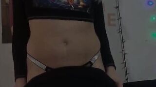 Cumshot Thong