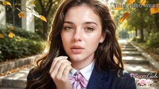 I drilled the smartest 18-year-old female student right by our university building. Fucking her constricted pussy is pure fun![AI]