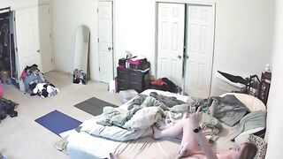 Camera catches MILF masturbating