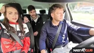 NastyClub - Outdoor Reality Pickup: Hot Brunette Vixi Rafi Cheating on Cuckold Boyfriend with a Rich Man