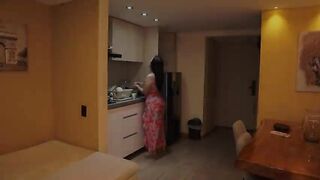 Stepson ends up with a harder ramrod than ever thanks to his big-assed stepmother.