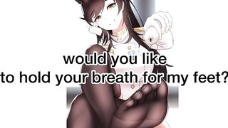 Hentai Feet (Breathplay, Femdom-Dominant-bitch) write Ariya#0190 on Discord for Part 2